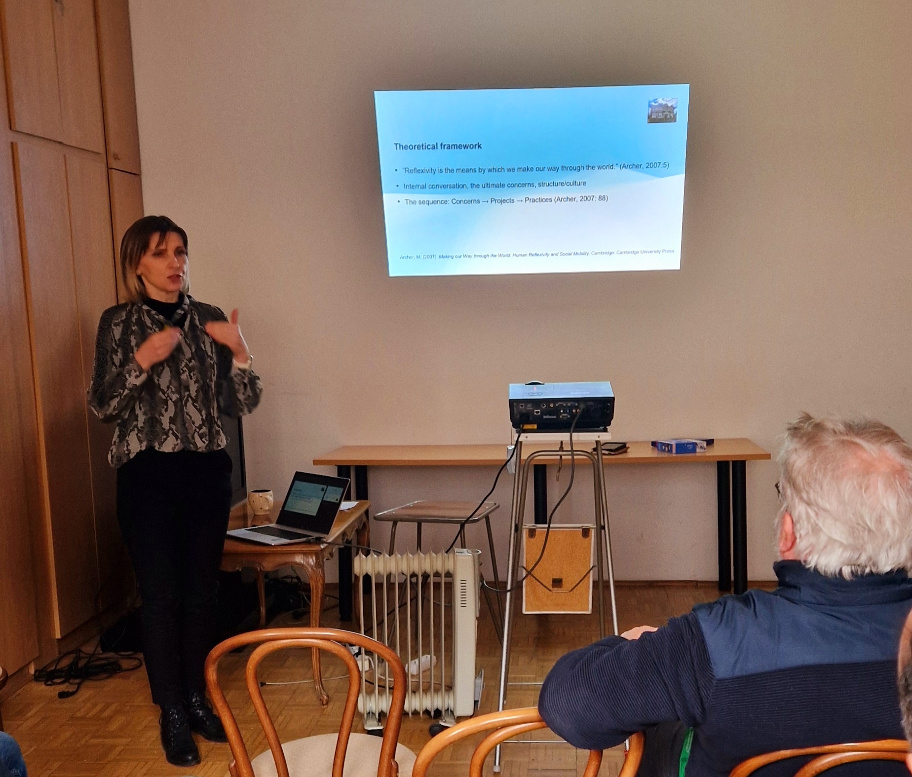 Dr. Małgorzata Dziekońska's guest lecture at HUN-REN CSFK Geographical Institute