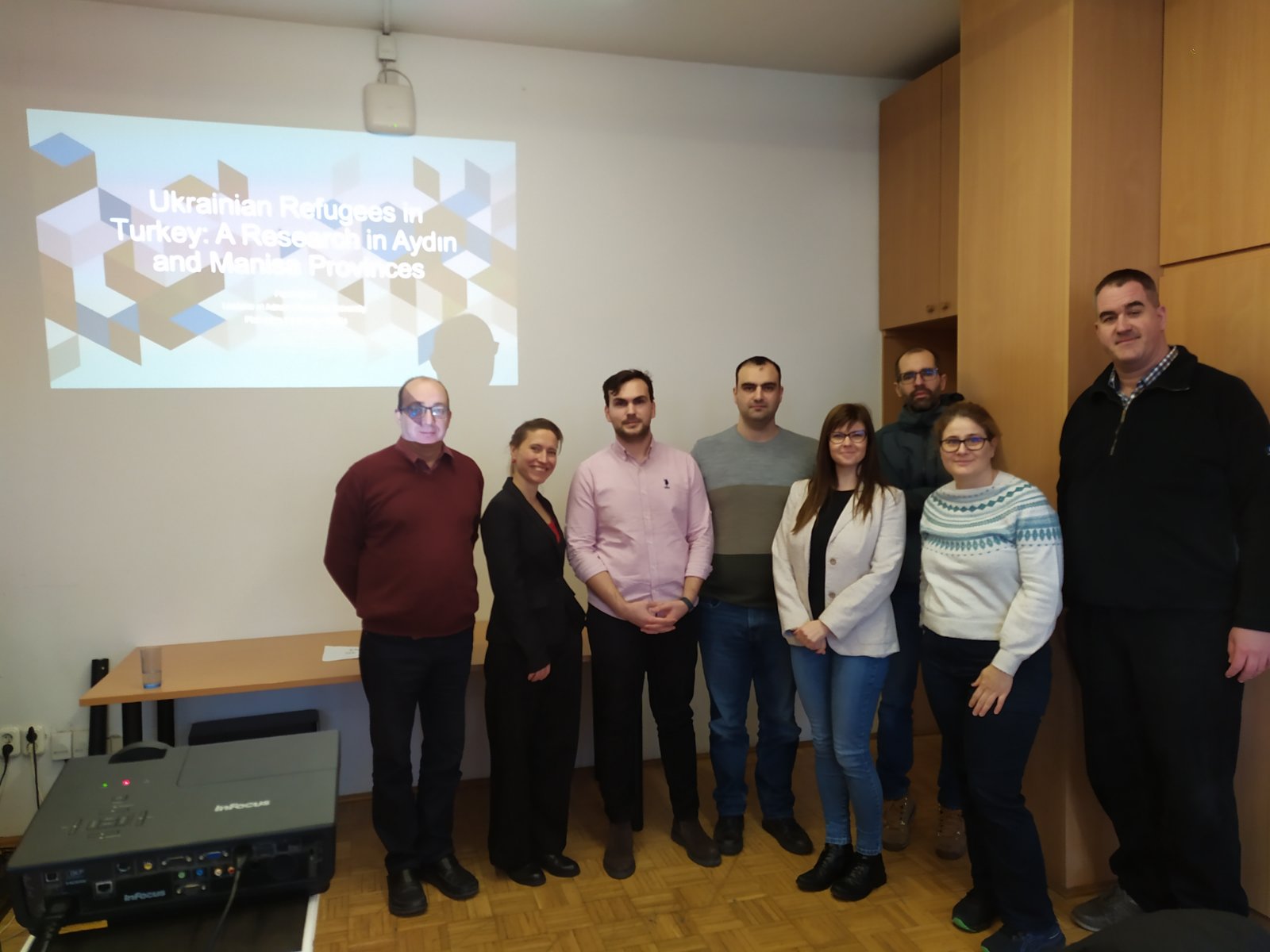 Faruk Çam’s visit at the HUN-REN RCAES Geographical Institute 